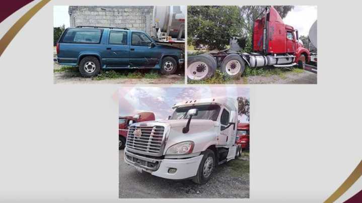 SSPH asegura 15 tanques cisterna y más de 26 mil litros de hidrocarburo en Atotonilco de Tula