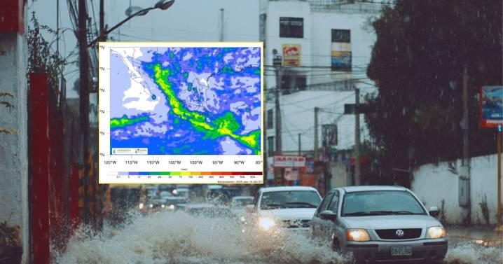 SMN alerta por lluvias peligrosas en estos estados del lunes 18 al miércoles 20 de agosto