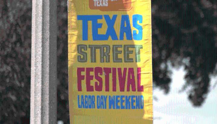 Road closures begin ahead Texas Street Festival
