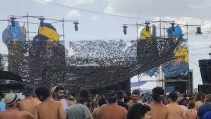 Seis detenidos y 180 denuncias por tenencia de drogas y armas y 129 por conducir bebidos durante la rave ilegal en Salvatierra de Tormes (Salamanca)