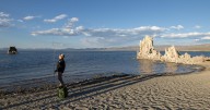 At Mono Lake, visitors witness the stark toll of L.A.'s water use