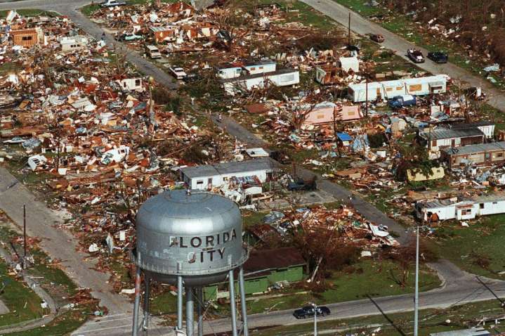 Today in History: August 24, Hurricane Andrew strikes Florida