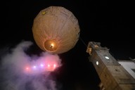 El globo de papel más grande del mundo presume de 150 años con un currículum intachable