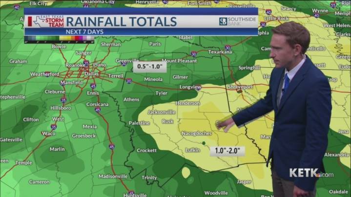 Monday Evening Forecast: Cooler air and rain possible