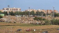 El campo de fútbol de Alfafar avanza en su reconstrucción