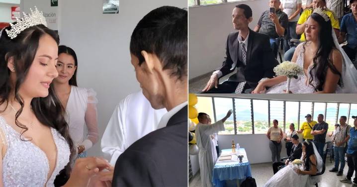 ¡Amor a prueba de todo! Pareja se casó en hospital de Cúcuta en medio de la adversidad
