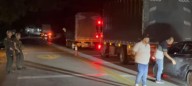 Un carro incinerado y un disidente muerto, tras retén ilegal en la Panamericana