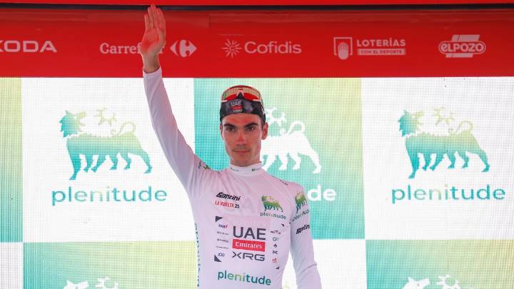 El UAE acerca a Ayuso y Almeida a Vingegaard en La Vuelta