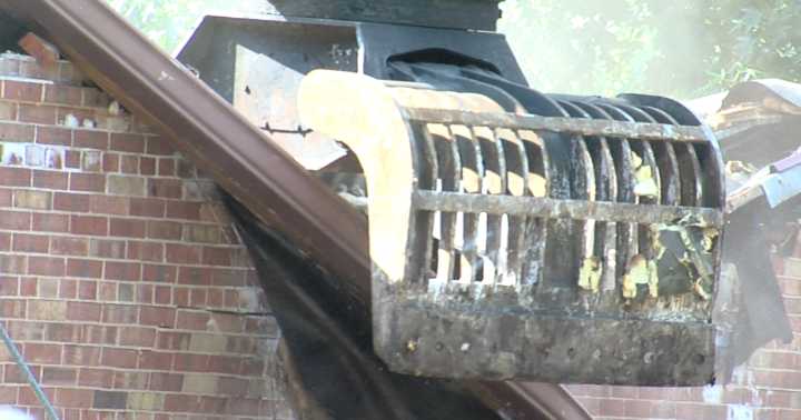 SIU begins residence hall demolition on the former greek row