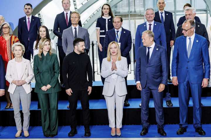 Analysis: Europe’s diplomatic choreography aims to preempt Alaska summit risks