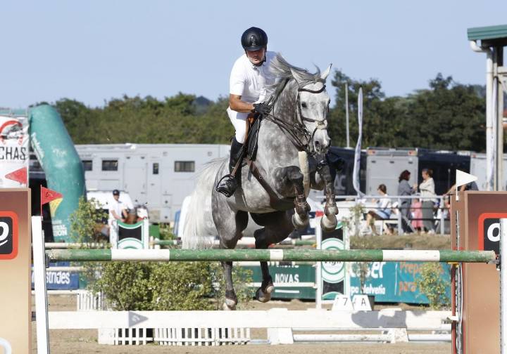 El jinete Luis Ortiz se lleva la grande del CSN5* en el Chas