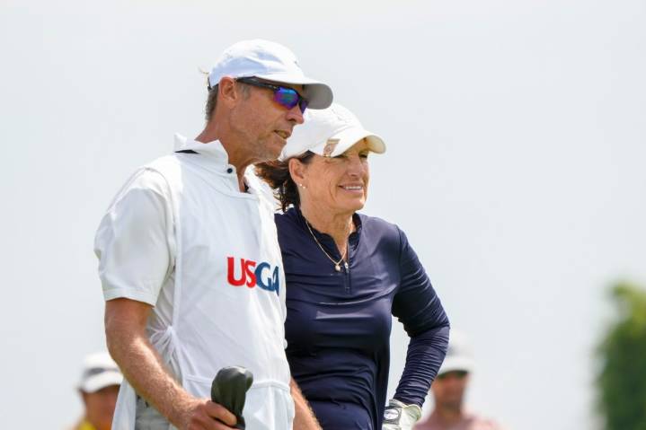 Santa Cruz native Juli Inkster climbs into sixth place entering final round of U.S. Senior Women’s Open