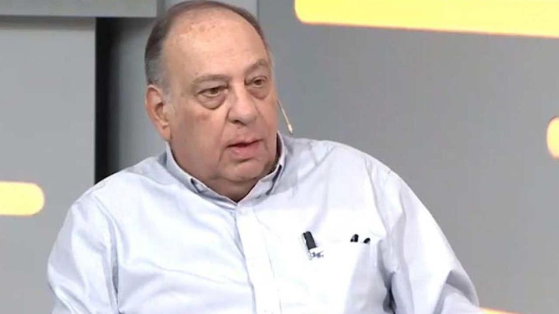 Cachanosky, candidato por la provincia de Buenos Aires y con el lema de Roca: "Paz y progreso"