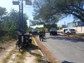 “Parque Industrial de Yucalpetén” en Progreso sitiado: Vecinos y trabajadores señalan presencia de retenes