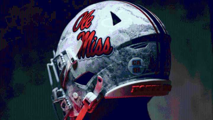 Ole Miss unveils new football helmet in partnership with Realtree