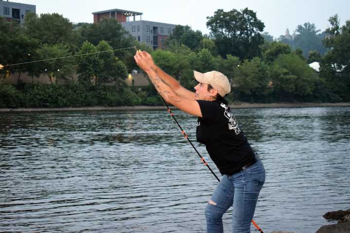 She chases monster fish in the Delaware River. Meet the ‘Flathead Queen’.