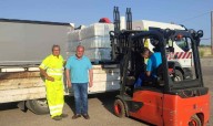 Reparten agua embotellada en dos pueblos de Toledo afectados por incendios