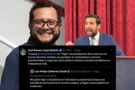 Hijos de AMLO y Felipe Calderón se enfrentan en X