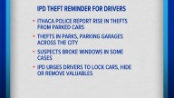 Ithaca Police Warn of Rise in Car Break