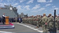 Navy Secretary visits USS Somerset in San Diego