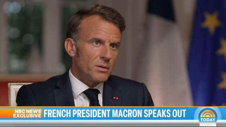 Macron Backs Trump’s ‘Optimism’ After WH Summit — but Doubts Putin Wants ‘Peace’