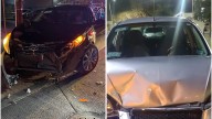 Se registran dos accidentes viales durante la madrugada en Parral; seis vehículos involucrados