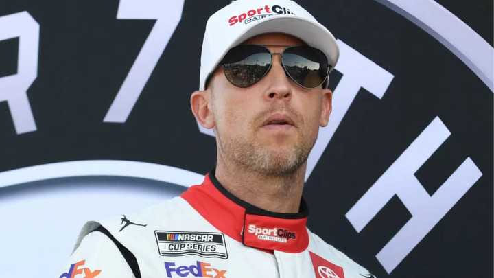 Denny Hamlin Taking Bold Step at the Peak End of His Career With 5-Word Reason Veteran NASCAR star Denny Hamlin makes bold moves during his career peak, revealing the reasons behind the same. Sarah Sa