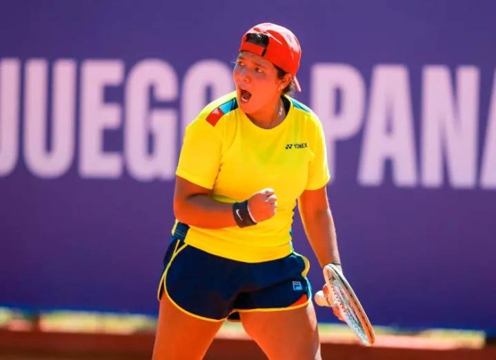 Valentina Mediorreal, la promesa del tenis que le dio a Colombia un oro panamericano