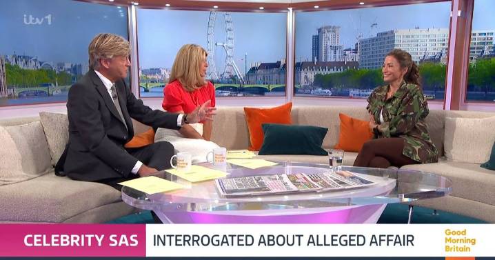 ITV GMB's Richard Madeley told by Rebecca Loos 'we don't need to talk about this'