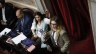 Revelan un chat entre Lilia Lemoine y Martín Menem en plena sesión