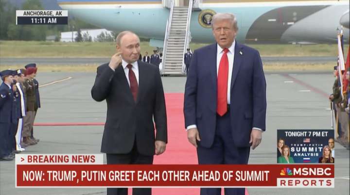 Putin Points to His Ear When Reporter Asks ‘Will You Stop Killing Civilians?’