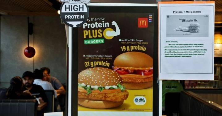 In protein-deficient India, McDonald's, Bollywood and cricket fuel wellness craze