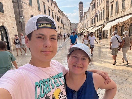 I ask strangers for parenting advice when I'm traveling. It's made me a better mom.