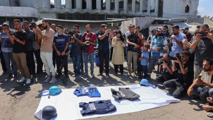 El periodismo bajo fuego en Gaza