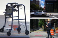 Woman, 69, using walker fatally struck by apparent stray bullet in broad