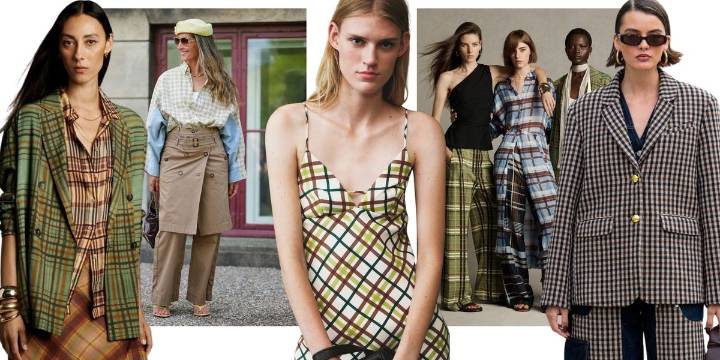 Los cuadros (originales y coloridos) serán el estampado imprescindible del otoño, según las pasarelas y el 'street style'
