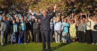 Reform says it is putting in 'hard miles' 100 days after landslide election win in Staffordshire