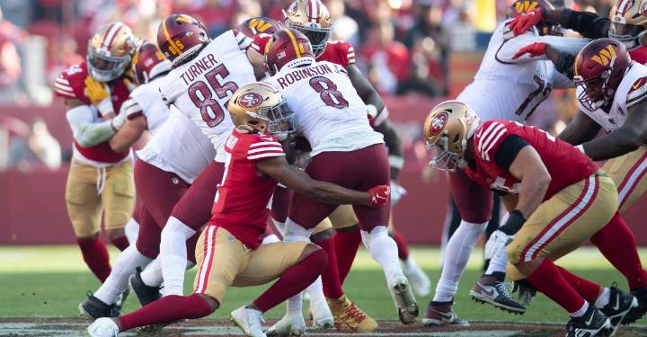Washington Commanders are trading Brian Robinson to the 49ers