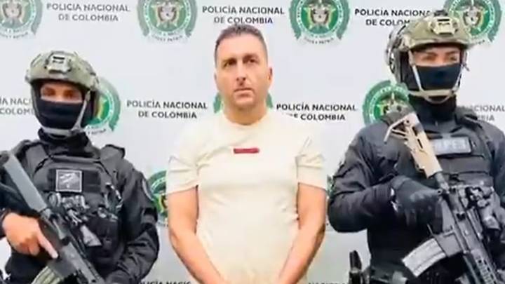 Capturan en Cali a capo italiano que coordinaba envíos de cocaína a Europa