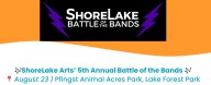 Battle of the Bands August 23, 2025 at Pfingst Animal Acres Park