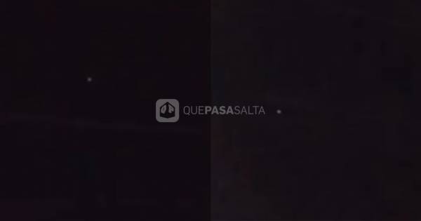 ¿OVNIS en Salta?: varios vecinos aseguran haber visto luces extrañas en el cielo