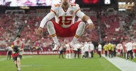 Raiders star Crosby calls Chiefs' Mahomes the ultimate competitor, a big reason for his success