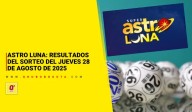 Astro Luna: resultados del sorteo del jueves 28 de agosto de 2025