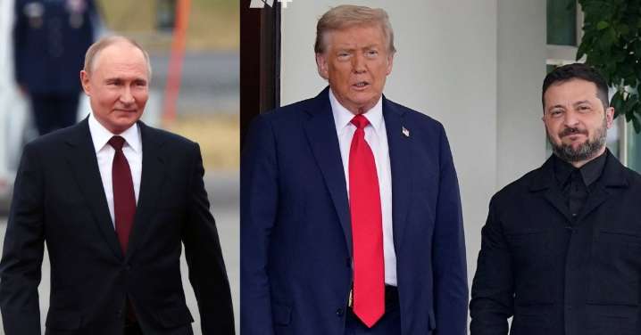 Donald Trump dice que comenzó a organizar un encuentro entre Putin y Zelenski