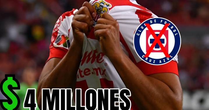 Vale 4 millones, Cruz Azul lo quiso y hoy quiere ser su verdugo jugando para Chivas