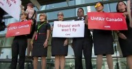 Air Canada cancels hundreds of flights as potential strike by flight attendants looms