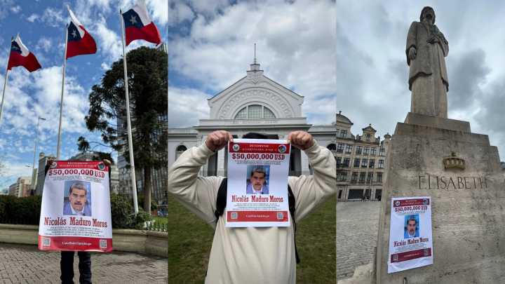 De Cúcuta a Berlín: carteles con la recompensa por Nicolás Maduro se multiplican en todo el mundo (FOTOS)