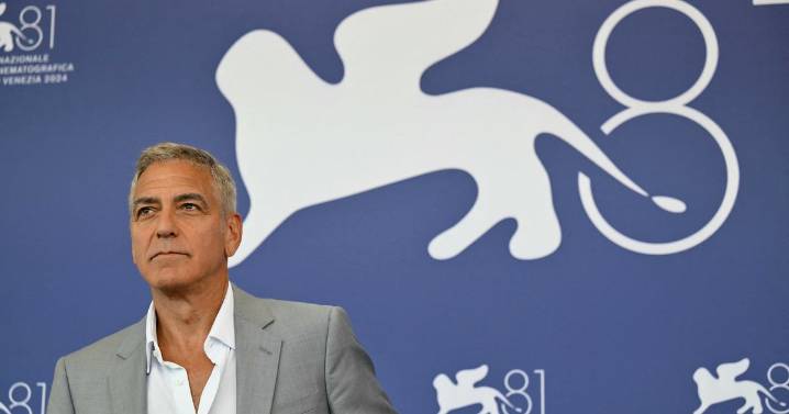 George Clooney se ausenta en la Mostra de Venecia por problemas de salud