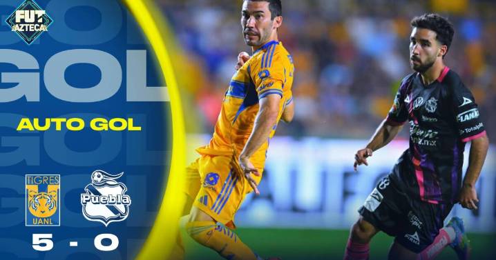 ¡AUTOGOL DE PUEBLA! | Tigres 5-0 Puebla | Jornada 4 