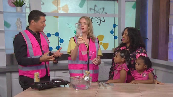 Science fun for kids: The Listers spark curiosity with three experiments exploring the power of fire and air